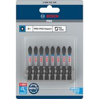 PRO Impact Control Schrauberbit-Satz PH2, 8-teilig (50mm)
