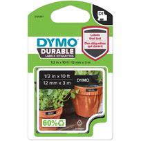 Dymo D1 - Selbstklebende Etiketten - Weiß auf Schwarz - Rolle (1,2 cm x 3 m) 1 Rolle(n) (1978365)
