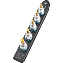 SmartRail 1/2 Steckschlüsseleinsatz-Satz Innensechskant, 5-teilig (schwarz, 5mm - 10mm, kurz)