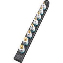 SmartRail 1/2 Steckschlüsseleinsatz-Satz Sechsrund, 8-teilig (schwarz, T20 - T60, kurz)