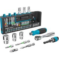 Hazet SmartHolder 2300SH-1 Bit-Set 39teilig Schlitz, Kreuzschlitz Phillips, Kreuzschlitz Pozidriv, Innen-Sechskant, Innen-TORX, Außen-Sechskant inkl. Bithalter (2300SH-1)