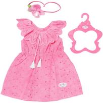 BABY born® Trend Blumenkleid 43cm, Puppenzubehör Kleid und Haarband, inklusive Kleiderbügel