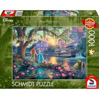 Thomas Kinkade Studios: Disney Dreams Collection - Die Prinzessin und der Frosch, Puzzle 1000 Teile
