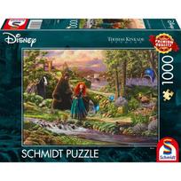 Thomas Kinkade Studios: Disney Dreams Collection - Brave, Merida Legende der Highlands, Puzzle 1000 Teile