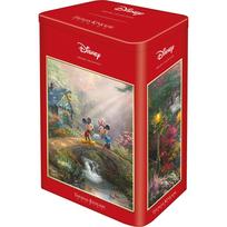 Thomas Kinkade Studios: Mickey & Minnie in der Nostalgie Metalldose, Puzzle 500 Teile