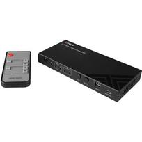 2x2 8K60 Matrix HDMI Switch (schwarz, EDID Management, Fernbedienung)