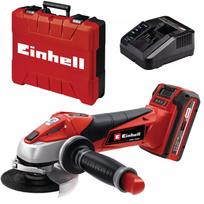 Power X-Change Akku-Winkelschleifer TE-AG 18/115 Li Kit, 18Volt (rot/schwarz, Li-Ionen Akku 3,0Ah, in E-Box S35)