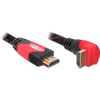 DeLOCK High Speed HDMI with Ethernet - Video-/Audio-/Netzwerkkabel - HDMI - 28 AWG - HDMI, 19-polig (M) - HDMI, 19-polig (M) - 2 m (82686)