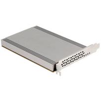 PCI Express x16 Karte auf 4x intern NVMe M.2 Key, Schnittstellenkarte mit Kühlkörper und LED-Anzeige