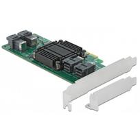 Delock PCI Express x8 Card to 4 x internal SFF-8643 NVMe - Low Profile Form Factor - Speicher-Controller - U.2 NVMe - Low-Profile - PCIe 3.0 x8