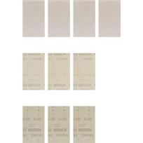 Bosch Accessories EXPERT M480 2608901205 Schleifnetz-Set gelocht Körnung num 80, 80, 80, 80, 120, 120, 120, 180, 180, 180 (L x B) 133 mm x 80 mm 10 St.