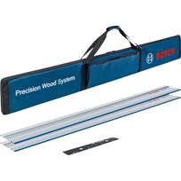 Führungsschienen-Set FSN 1400 Professional (aluminium, 2 Stück, 1.400mm, für Kreissägen, inkl. VEL, Tasche)