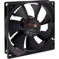 F-92-S 92x92x25mm, Gehäuselüfter schwarz, 92 mm