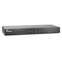 Inter-Tech KVM AS-9108DU Rack-Einbau Schwarz Tastatur/Video/Maus (KVM)-Switch (88887233)