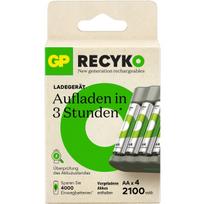 GP Battery B441 Rundzellen-Ladegerät NiMH Micro AAA Mignon AA (GPRCKCHB441U402)