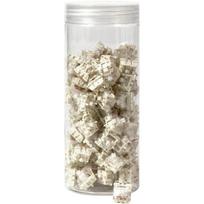Gateron Silent White Switch-Set, Tastenschalter weiß/transparent, 110 Stück