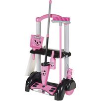 Hetty Cleaning Trolley, Kinderhaushaltsgerät rosa