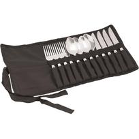 Besteckset Family, 12-teilig (schwarz, mit Tasche)