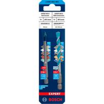 EXPERT HEX-9 HardCeramic + HEX-9 MultiConstruction Bohrer-Satz,  Ø 6mm (2-teilig)