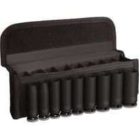 PRO Impact Steckschlüsseleinsatz-Set 3/8, 9-teilig (schwarz, tief)