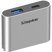 Kingston Card USB-C & USB-A Hub USB3.2 Gen1 retail - Card-Reader - USB 3.0