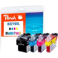 Peach PI500-245 - Tinte auf Pigmentbasis - Schwarz - Cyan - Magenta - Gelb - Brother - Multi pack - Brother MFCJ 5330 DW Brother MFCJ 5330 DW XL Brother MFCJ 5335 DW Brother MFCJ 5730 DW Brother... - 4 Stück(e)
