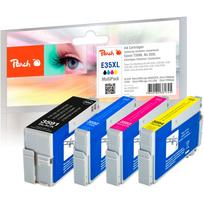 Peach PI200-637 - Tinte auf Pigmentbasis - Schwarz - Cyan - Magenta - Gelb - Epson - Multi pack - Epson WorkForce Pro WF-4700 Series Epson WorkForce Pro WF-4720 DWF Epson WorkForce Pro WF-4720... - 4 Stück(e)