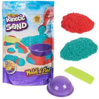 Kinetic Sand - Mold n’ Flow Set, Spielsand 680 Gramm Sand