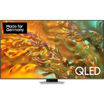 GQ-85Q80D, QLED-Fernseher 214 cm (85 Zoll), silber/schwarz, UltraHD/4K, HDR, Twin Tuner, Direct Full Array, 120Hz Panel