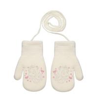 BeSNAZZY Megztos kumštinės pirštinės su pašiltinimu R-124DB-beige14/14cm