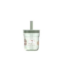 Little Dutch vaikiška gertuvė su šiaudeliu „Little Farm“ 250 ml