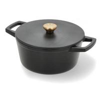 Puodas iš ketaus su dangčiu tinka indukcinei viryklei 3,6 l – Holm