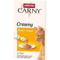 ANIMONDA Carny Chicken su taurinu - kačių skanėstai - 6 x 15 g