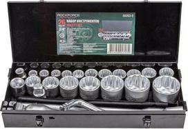 ROCKFORCE veržliarakčių RINKINYS 26 vnt. 3/4" 12 KAMPAS.