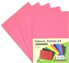 Gofruotas kartonas PENWORD, A4 5 lapai, rožinis
