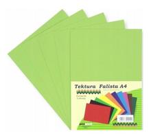 Gofruotas kartonas PENWORD, A4 5 lapai, pistacijų sp.