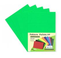 Gofruotas kartonas PENWORD, A4 5 lapai, FLUO žalias
