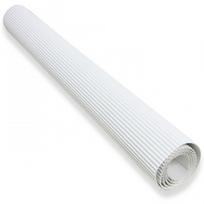 Gofruotas kartonas rulone PENWORD, 50x70cm, baltas blizgus