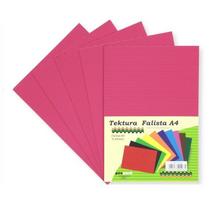 Gofruotas kartonas PENWORD, A4 5 lapai, tamsiai rožinis