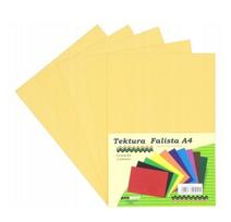 Gofruotas kartonas PENWORD, A4 5 lapai, citrinos geltonas