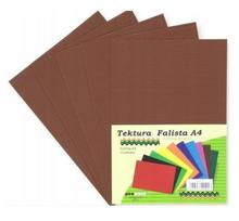 Gofruotas kartonas PENWORD, A4 5 lapai, rudas