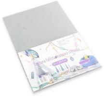Gofruotas kartonas PENWORD, A4 5 lapai, matinis sidabrinis