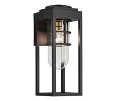 Kichler KL-HONE-M-BKT - Lauko sieninis šviestuvas HONE M 1xE27/60W/230V IP44