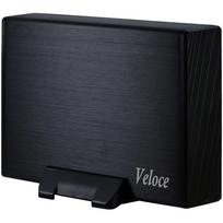 INTER-TECH Drive Cabinet Veloce (3.5" HDD, SATA/SATA II, USB3.0) Black