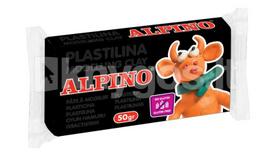 Plastilinas ALPINO 50g juodas