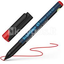 Žymeklis permanentinis Maxx 224 M 1.00mm raudonas