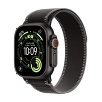 APPLE Apple Watch Ultra 3 (GPS + Cellular) 49 mm Black Titanium Case with Black Trail Loop, M/L (MF1H4KS/A)