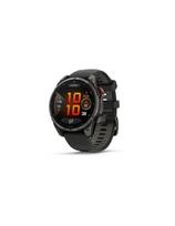 Garmin Fenix 8 PRO 47mm, AMOLED, Sapphire, Pilkos anglies spalvos