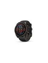 Garmin Fenix 8 PRO 51mm, AMOLED, Sapphire, Pilkos anglies spalvos