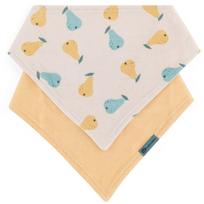 Petite&Mars Bandana Luke 3m+ seilinukas Beige Pears&Intense Ochre 1 vnt.